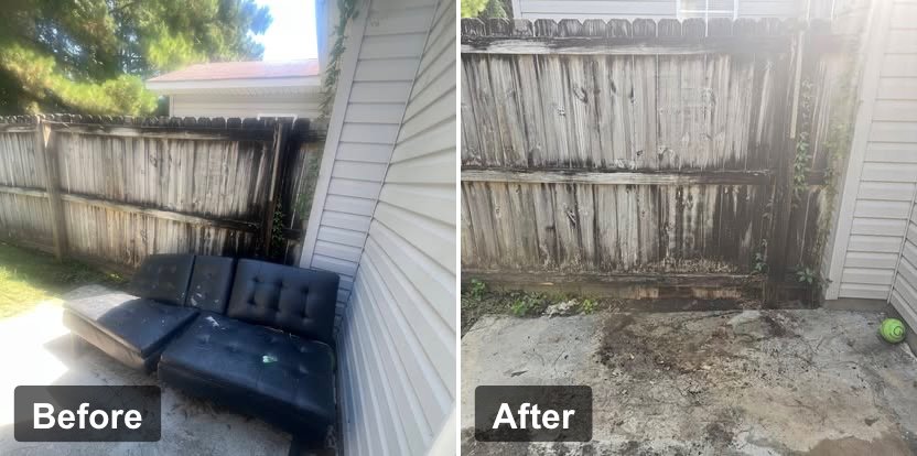 Five Alarm Junk Removal Before and After