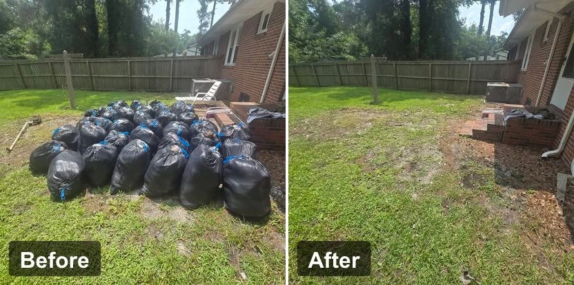 Five Alarm Junk Removal Before and After