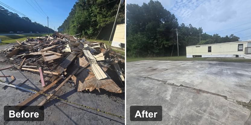 Five Alarm Junk Removal Before and After